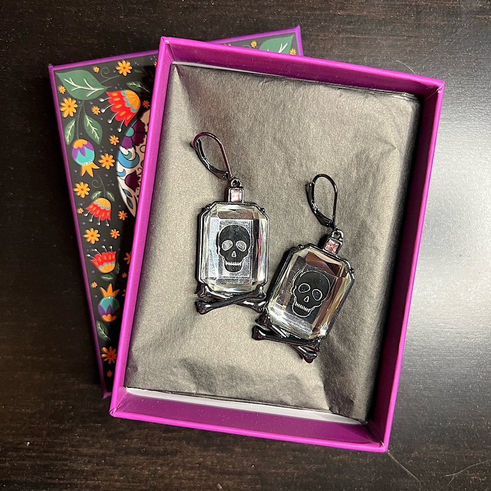 Betsey Johnson Pick Your Poison Drop Earrings